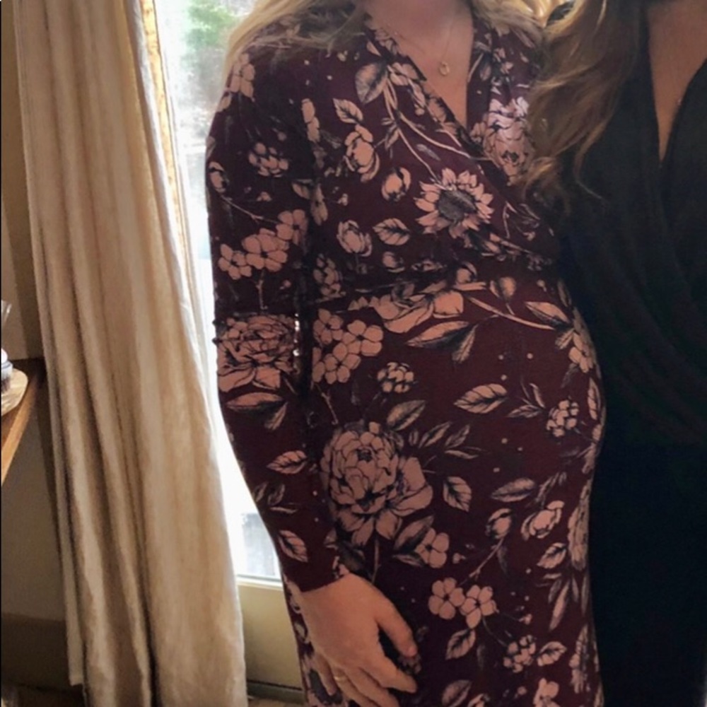 Motherhood maternity and nursing dress